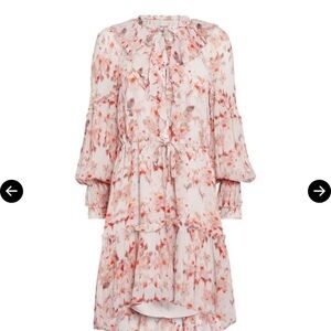 All Saints Ava Momo Long Sleeve Floral Dress